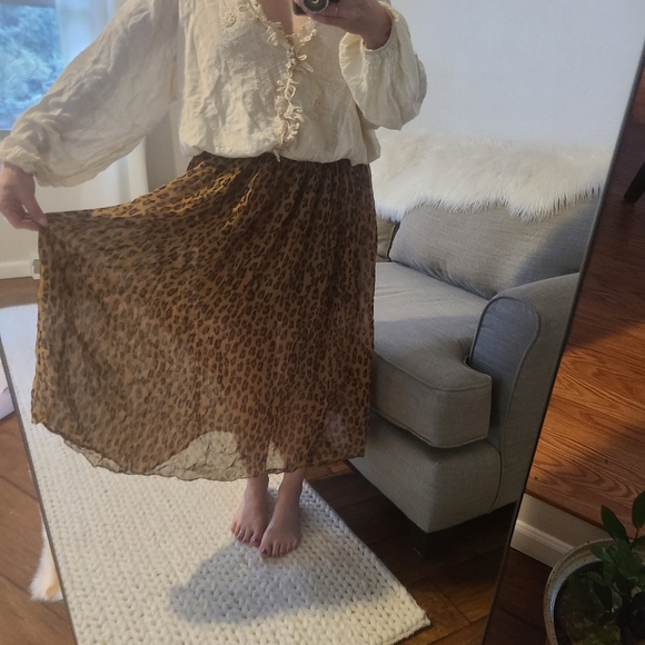 EUC Free People Skirt 🐆 - Picture 12 of 12
